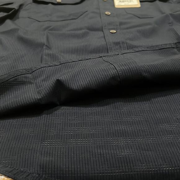 PrAna Mens Cayman Shirt XS Nautical Blue Featherweight Air Mesh Standard Fit - Picture 6 of 10